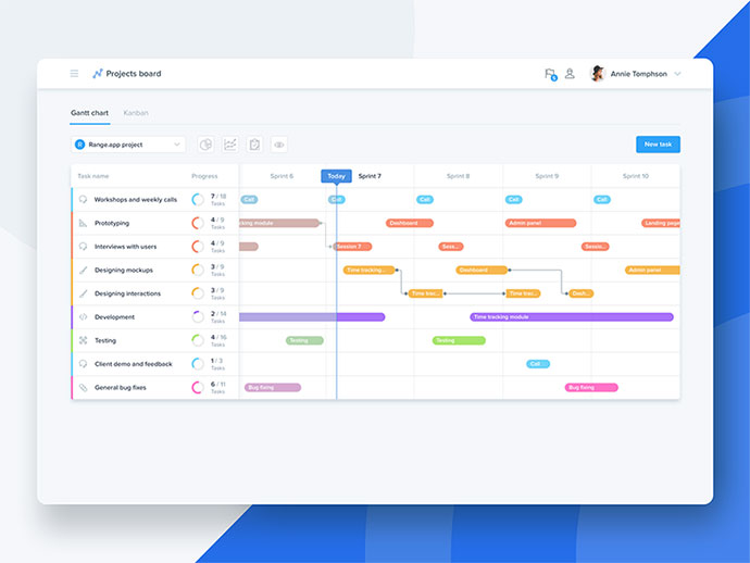 推荐12款时间线UI界面设计 - 配图7