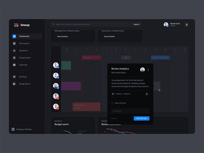 推荐12款时间线UI界面设计 - 配图6