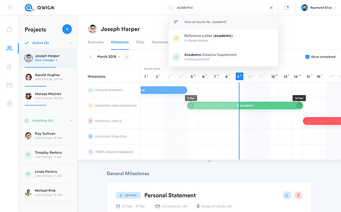 推荐12款时间线UI界面设计 - 配图5