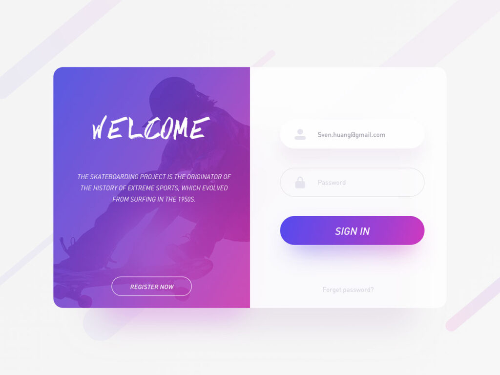 5款桌面端注册登录页设计 - 配图4